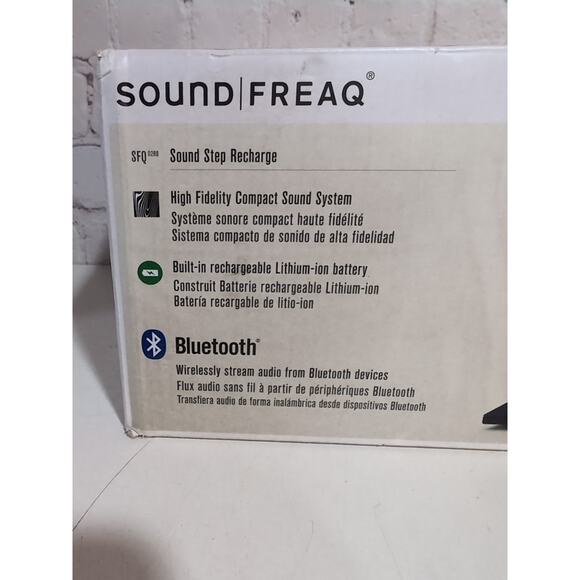 Soundfreaq Sound Step Recharge SFQ-02RB Bluetooth Speaker Dock 30-Pin iPhone Pad - Picture 15 of 16